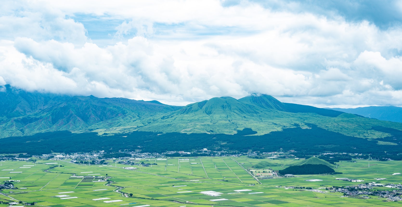 熊本の自然豊かな大地